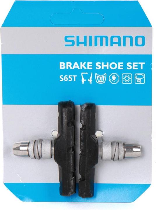 Produktbild Shimano Bremsschuhe S65T für Alufelgen 1 Paar (Shimano, Gummi)