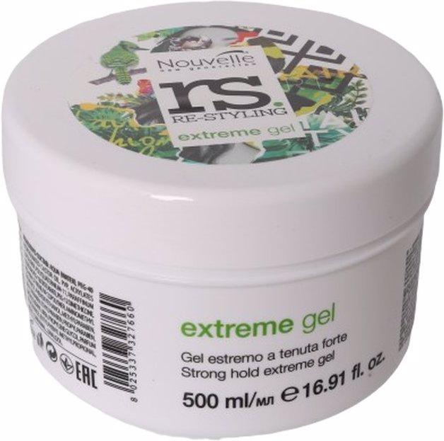 Produktbild Nouvelle RS Extreme Gel Modelliergel stark (Haargel, 500 ml)