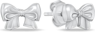 Immagine prodotto Brilio Silver - Silver stud earrings Bow EA1126W