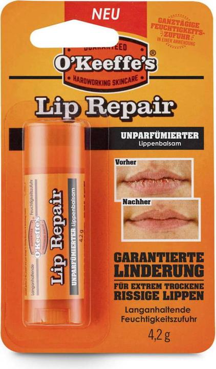 Immagine prodotto O'Keeffe's Balsamo labbra non profumato Lip Repair (Cura matita)