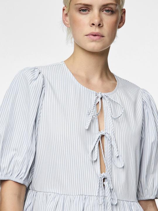 Actual product image Pieces PCHOLLY band top with puff sleeves (S)