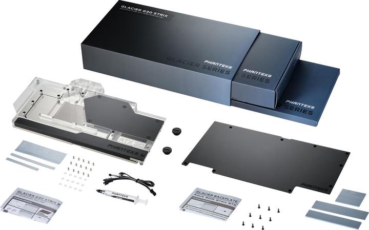 Produktbild Phanteks Glacier G30 Strix inkl. Backplate für ASUS Strix RTX 3080, D-RGB
