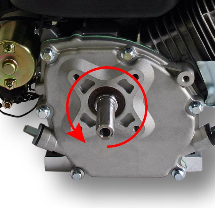 Produktbild Wiltec LIFAN 168 Benzinmotor 4,8 kW 6,5PS 19,05 mm Elektrostart 196 ccm Motor (Rasenmäher)