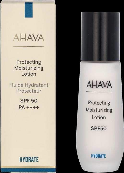 Produktbild Ahava Protecting Moisturizing Lotion SPF 50 (Sonnencreme, SPF 50, 50 ml)