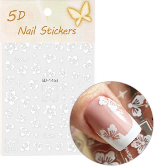 Produktbild Nagellack24 Nail Art Sticker Selbstklebend Flowers