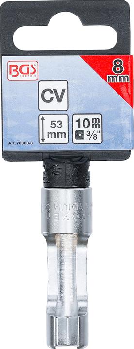 Productafbeelding BGS Speciaal dopsleutelinzetstuk, sleuf | aandrijfvierkant 10 mm (3/8") | SW 8 mm (8 mm)