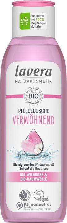 Produktbild A-Z Medica Lavera, Wild Rose und Baumwolldusche, 250 ml (250 ml)