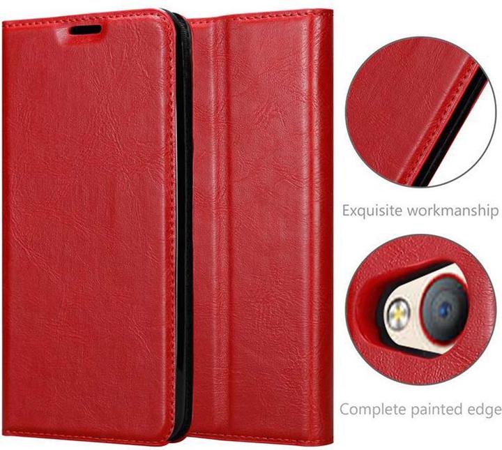 Actual product image Cadorabo Book Invisible Magnet Cover (ZTE Nubia N2)