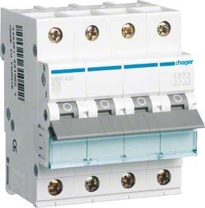 Produktbild Hager HAG MBN432 B32 Einbauautomat 4p