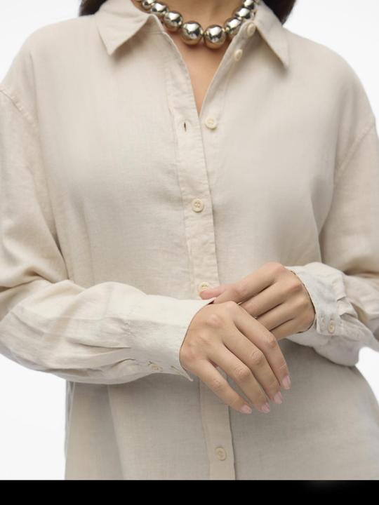 Image du produit Vero Moda Vmlinn Ls Shirt Wvn Noos (L)