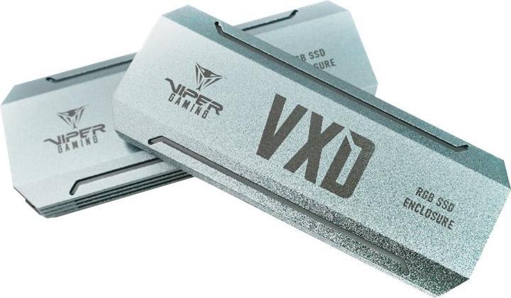 Produktbild Patriot ext Speichergehï¿½use fï¿½r NVMe SSD USB 3.2 RGB (M.2 2242, M.2 2230, M.2 2280, M.2 2260)