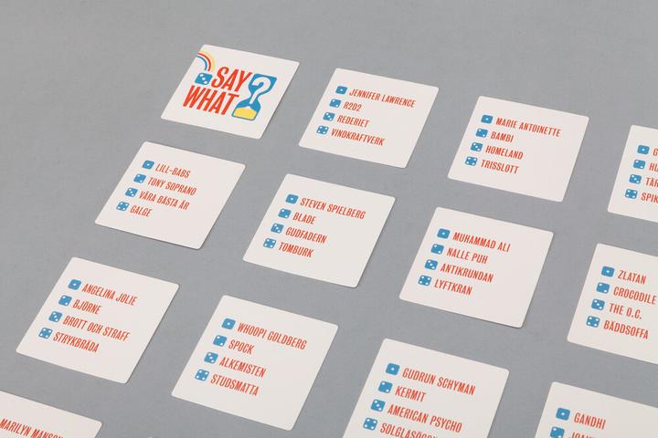 Produktbild Ninja Print Say What - Festspelet med över 1000 saker i lådan att beskriva!