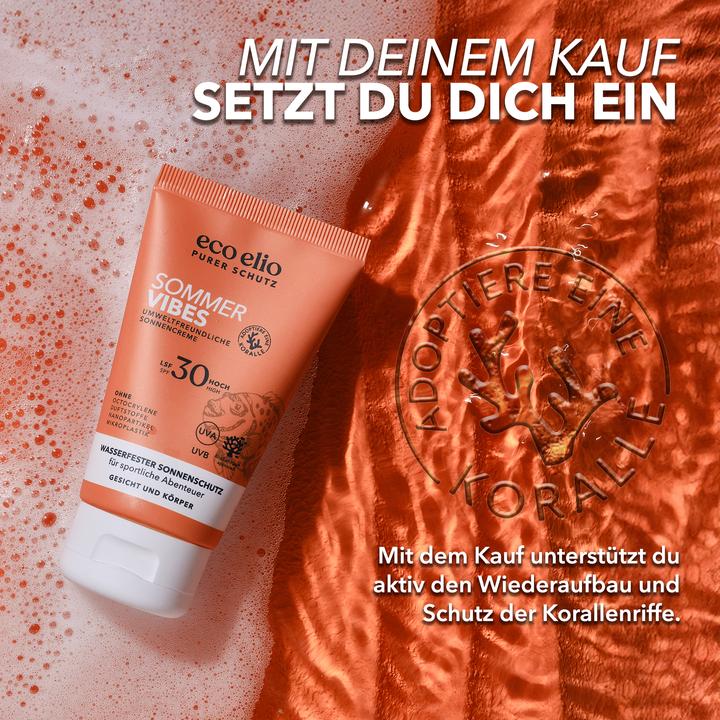 Image du produit Eco Elio Fraîcheur D'Été (Crème solaire, SPF 30, 75 ml, 101 g)