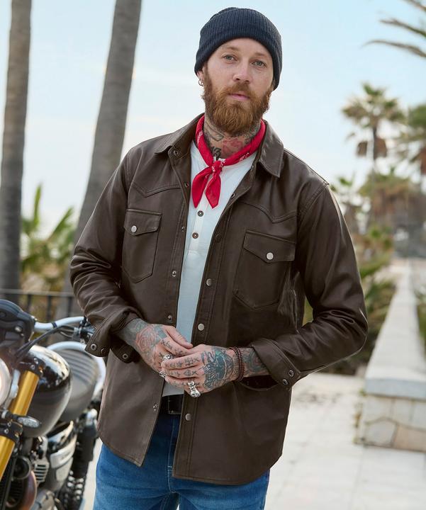 Produktbild Joe Browns Vintage Western Leather Shirt (L)