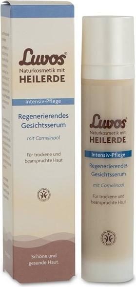 Actual product image Luvos Regenerirendes Gesichtsserum Intensiv-Pflege Naturkosmetik mit Heilerde (50 ml)