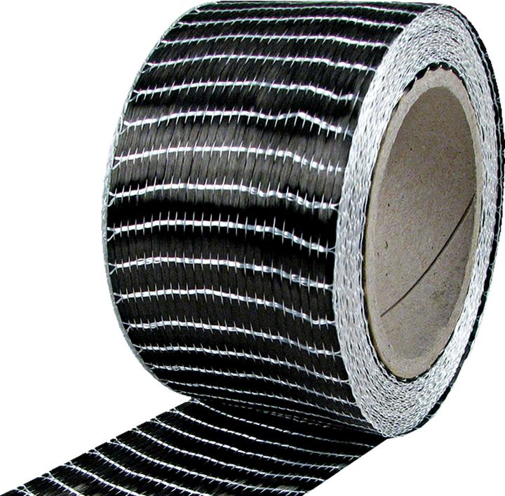 Immagine prodotto R&G nastro in fibra di carbonio 250 g, 6k, ud (50 mm) rotolo/ 10 m
