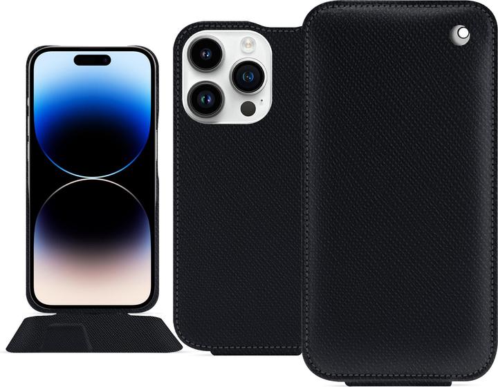 Actual product image Noreve Vertical leather shell (Apple iPhone 15 Pro)