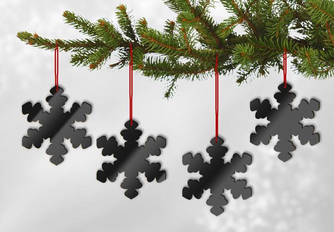 Image du produit Trenddeko Flocons de neige pour décoration d'arbre