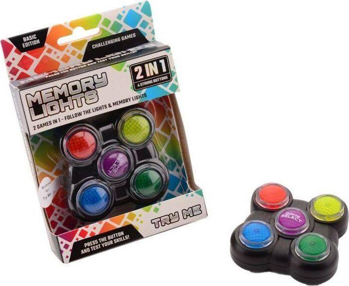 Actual product image Johntoy Memo Game Light & Sound (German, French, Italian, English)
