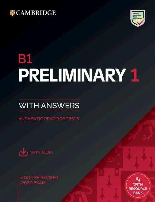 Image du produit B1 Preliminary 1 for the Revised 2020 Exam Student's Book with Answers with Audio (Anglais, Collectif, 2019)