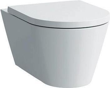 Produktbild Laufen Wand-WC KARTELL spülrandlos, Tiefspüler schwarz