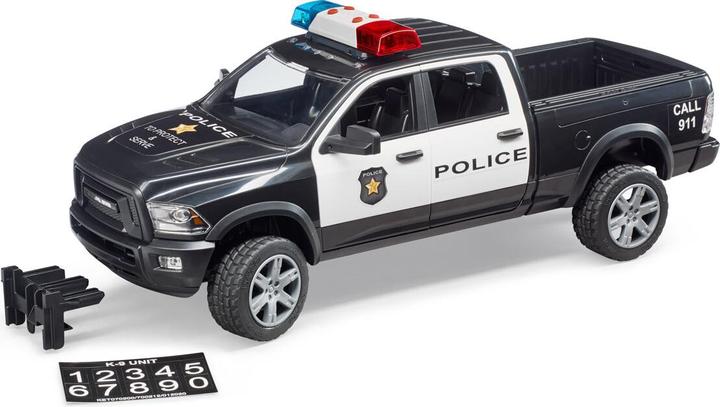 Actual product image Bruder Police Pickup with policeman