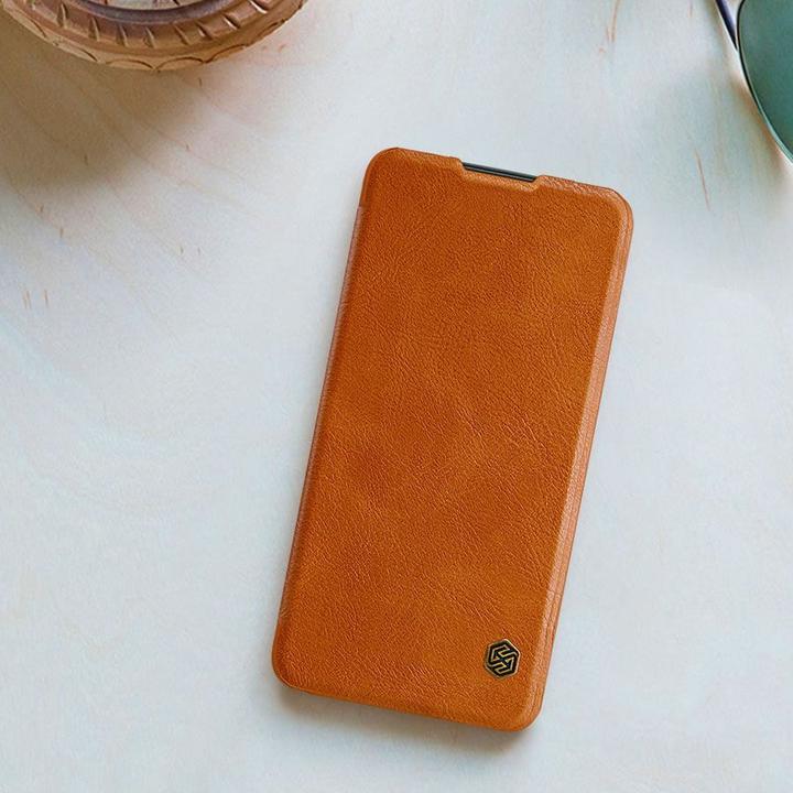 Image du produit Nillkin Qin Case Case pour Xiaomi Poco M4 Pro 5G caméra Protector Holster Pouch Cover Flip Co (Xiaomi Poco M4 Pro 5G)