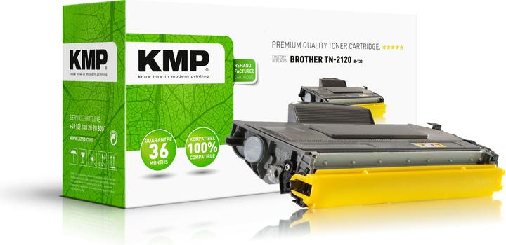 Actual product image KMP B-T22 Toner XXL compatible with Brother TN-2120 X (FC)