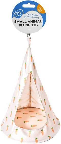 Actual product image Duvoplus Carrot plush hanging tepee, 23x23x42cm