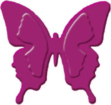 Actual product image Ursus Embossing punch butterfly
