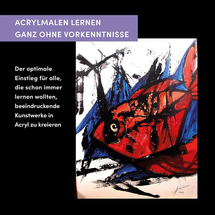 Immagine prodotto Der ultimative ACRYLMALKURS für Einsteiger (Tedesco, editore sfacciato, 2025)