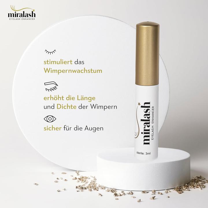 Actual product image Miralash 3er-Pack Wimpernserum (3 ml)