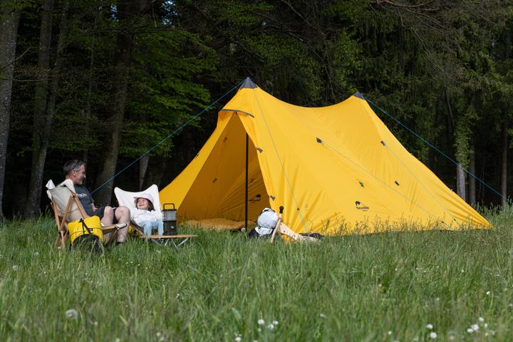 Actual product image Naturehike Double Twin Peaks (Dome tent, 5.10 kg, 8 persons)