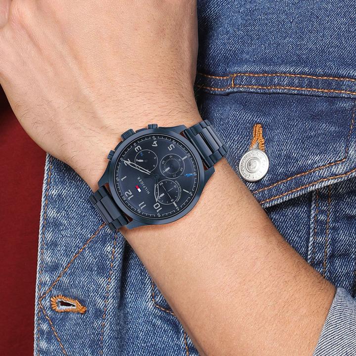Actual product image Tommy Hilfiger Asher (Analogue wristwatch, 45 mm)