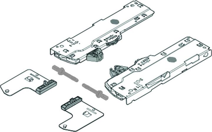 Immagine prodotto Blum Set Blumotion con puntale