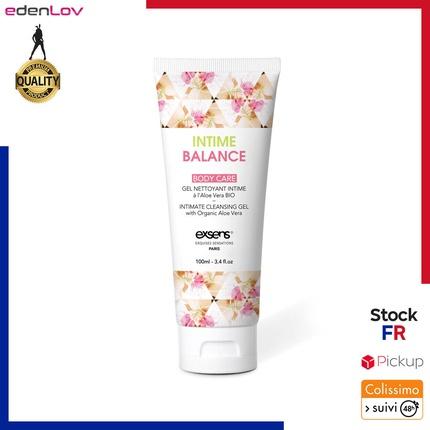 Image du produit Exsens Intimate Balance Cleansing Gel à l'aloe vera bio (100 ml, Lotion de toilette intime)
