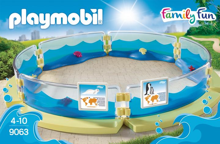Image du produit Playmobil Bassin des animaux marins (9063)