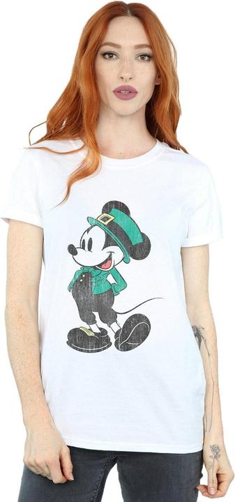 Immagine prodotto Disney Mickey Mouse St Patrick Costume Maglietta Ampia Donna (S)