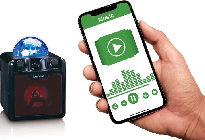 Produktbild Lenco Bluetooth&portable Lautsprecher (10 h, Netzbetrieb)
