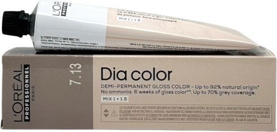Immagine prodotto L'Oréal Paris Loreal DIA Colour 7.13 Biondo Medio Cenere Oro 60 ml (7,13 Biondo cenere dorato)