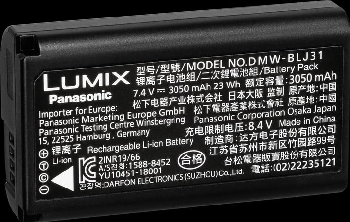 Produktbild Panasonic DMW-BLJ31E (Akku)