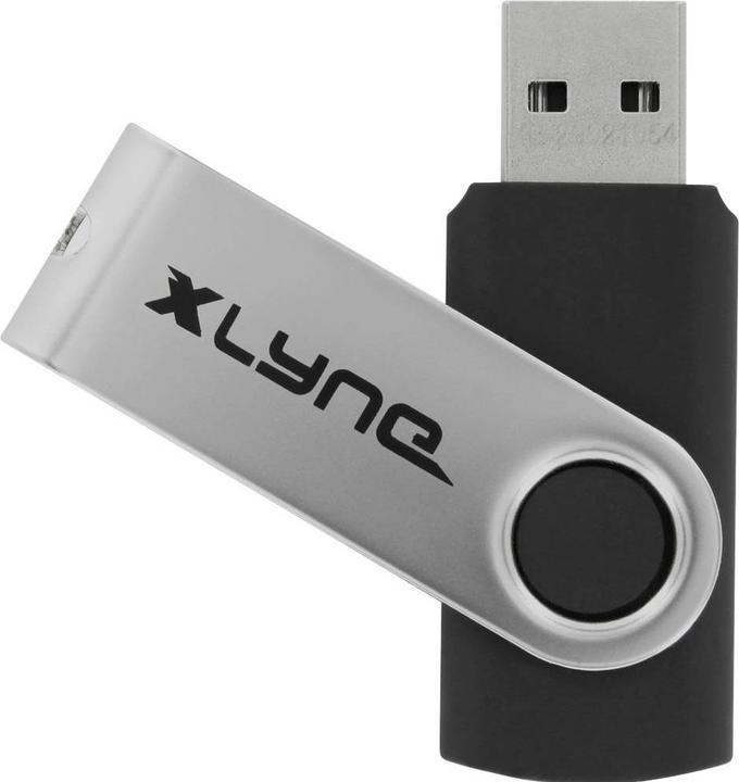 Productafbeelding Xlyne SWG USB Flash Drive 128 GB Zwart 177534-2 USB 3.0 (128 GB, USB-A)