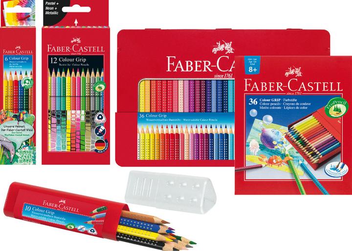 Produktbild Faber-Castell Colour Grip (Multicolor, 24 x)