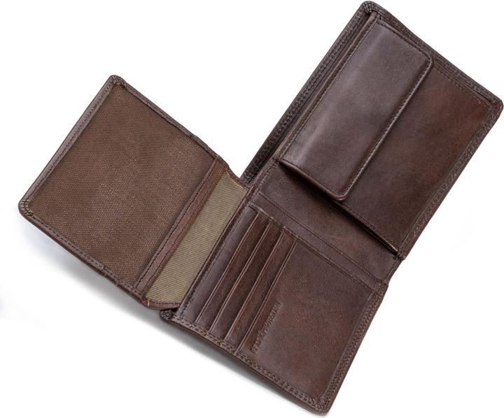 Produktbild Farmhood Memphis Geldbörse RFID Schutz Leder 12.5 cm
