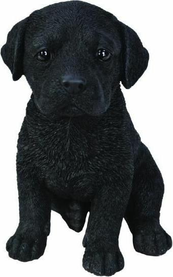 Actual product image Deco figure Labrador puppy, brown
