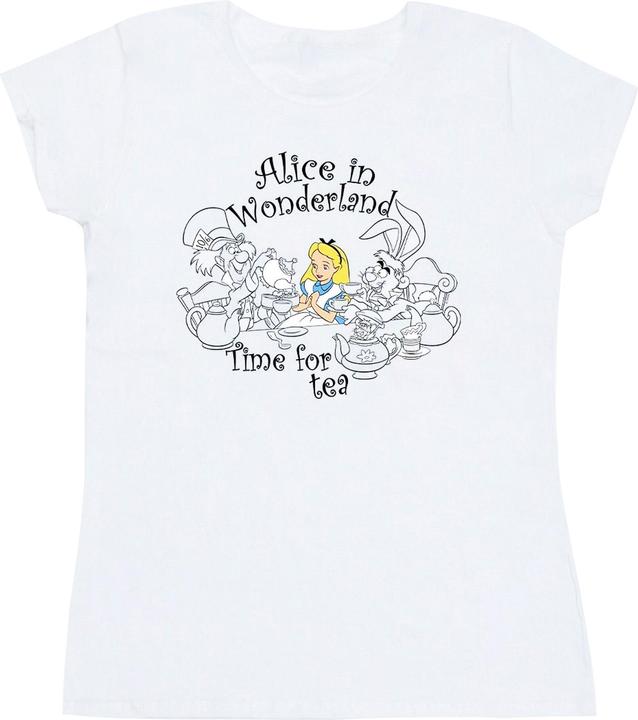 Image du produit Disney - T-shirt ALICE IN WONDERLAND TIME FOR TEA - Femme (M)