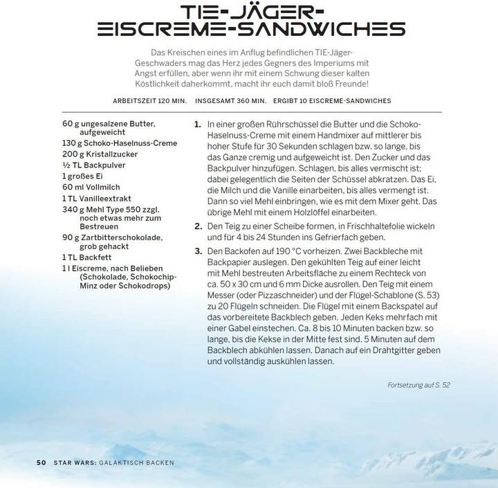 Image du produit Panini Star Wars: Galaktisch Backen (Allemand, Éditions Insight, LUCASFILM, 2022)