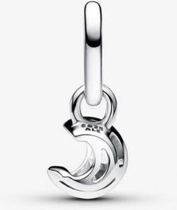 Actual product image Pandora ME Sparkling Moon Mini Charm Pendant (Silver 925)