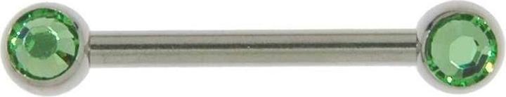 Image du produit Bijouteria Piercing poitrine (Acier chirurgical 316L, Cristal Premium)