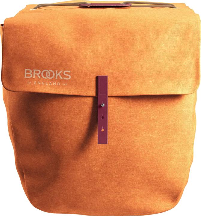Produktbild Brooks Running Brooks Bricklane Roll Up Taschen, goosebeack/maroon, Volumen: 28 Liter pro Tasche (28 l, Gepäckträgertasche)